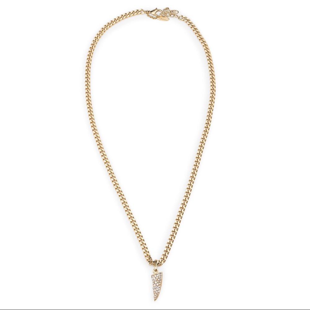 Giuseppe Zanotti Shark Tooth Necklace